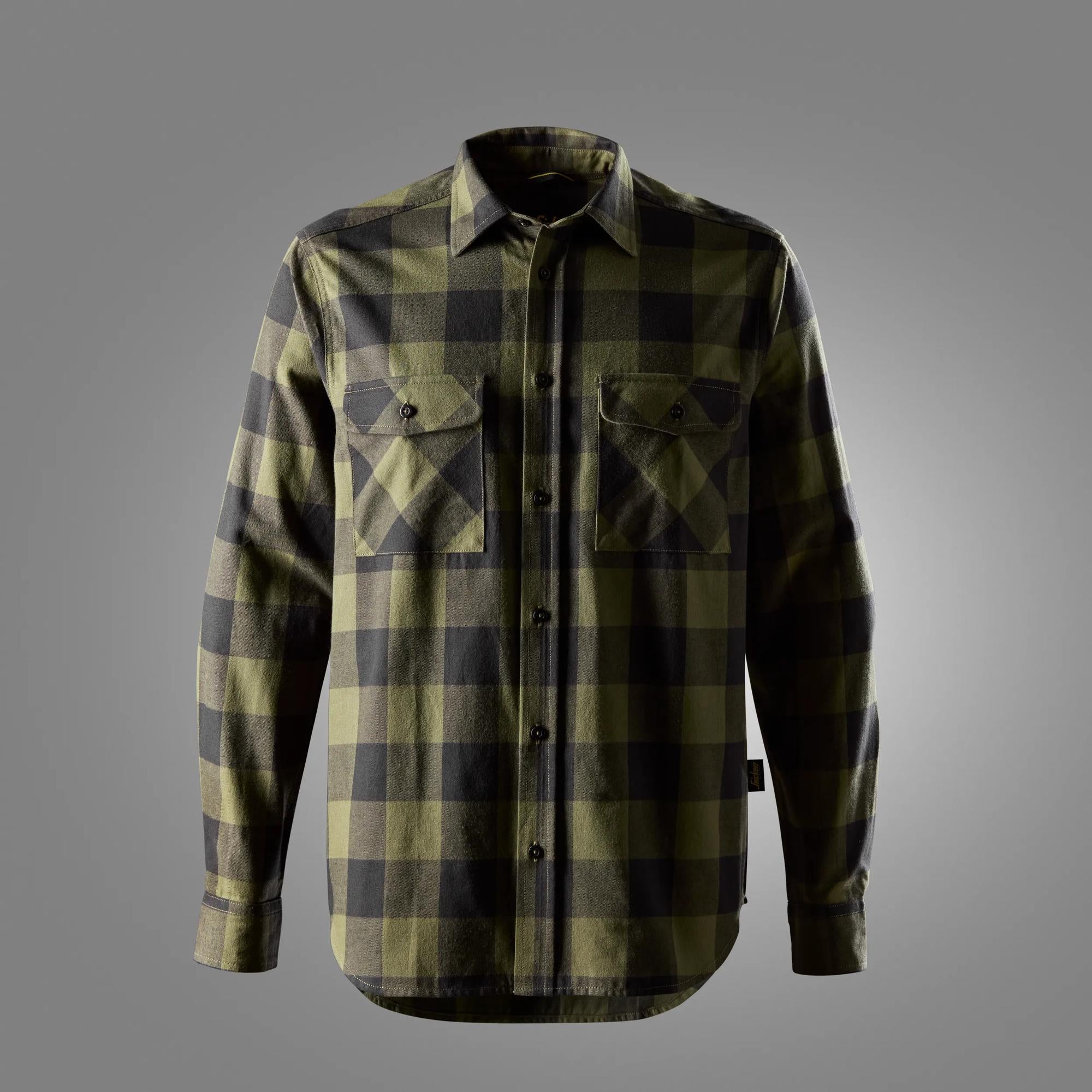 Snickers Flannel Checked  Long Sleeve Shirt