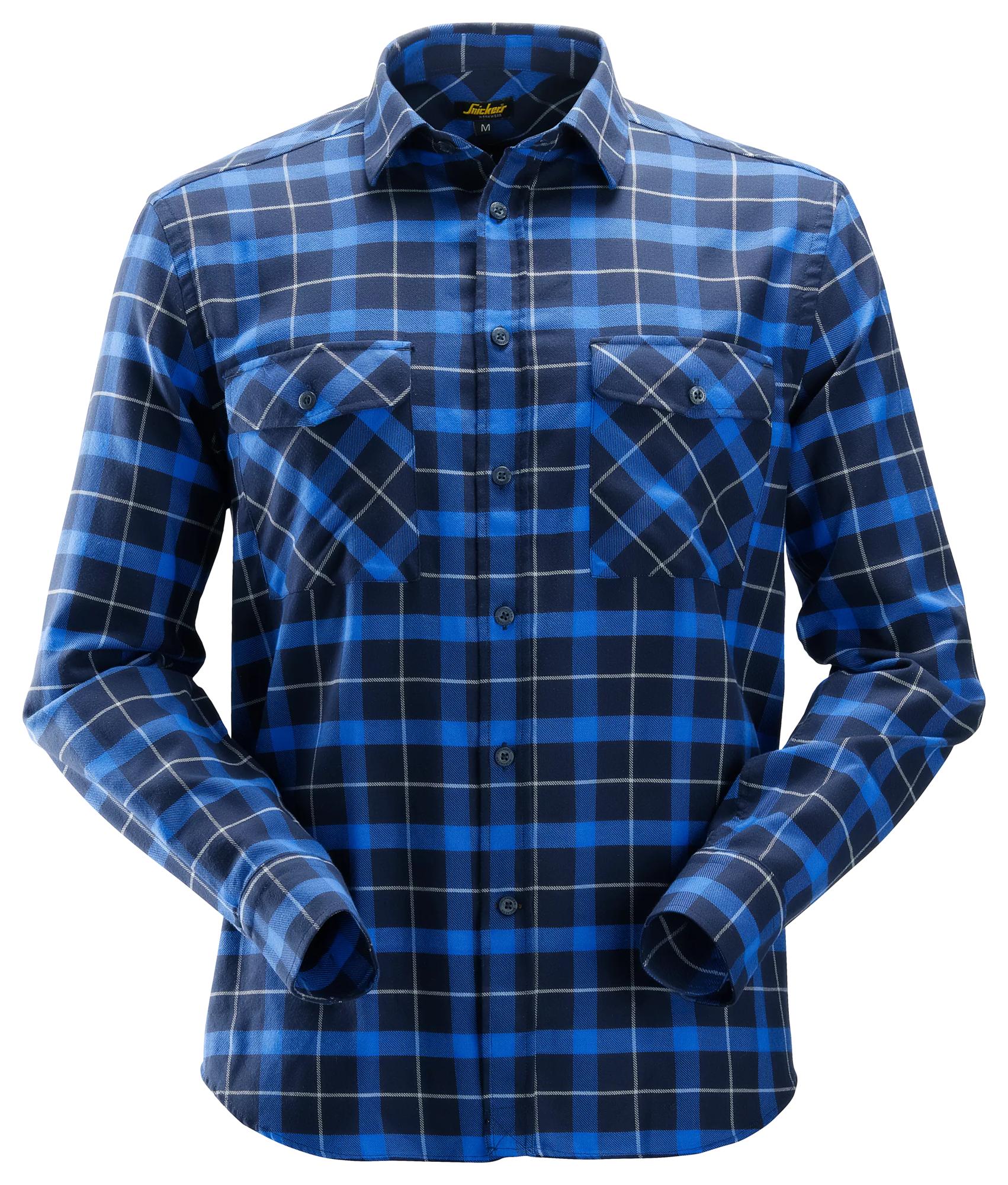 Snickers Flannel Checked  Long Sleeve Shirt
