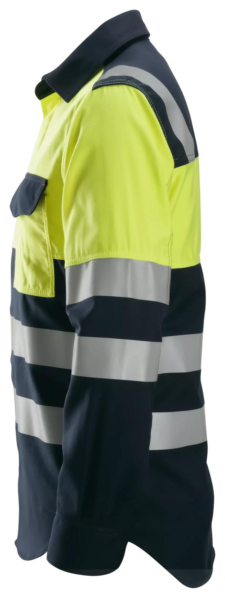 Snickers ProtecWork, Long Sleeve Shirt, High-Vis Class 1