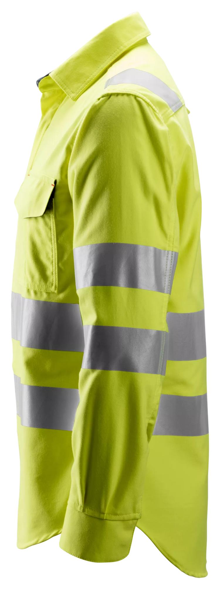 Snickers ProtecWork, Long Sleeve Shirt, High-Vis Class 3
