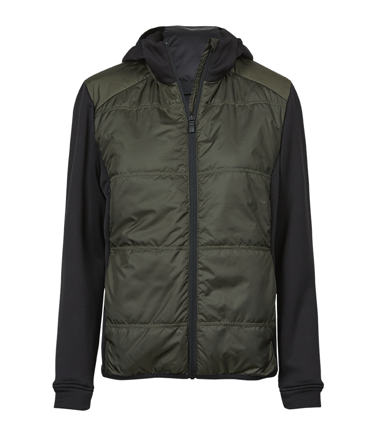 Teejays Women's Hybrid-Stretch Hooded Jacket