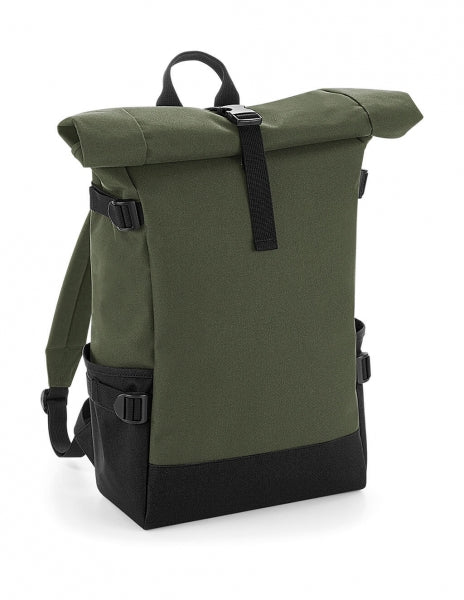 Bagbase Block Roll-Top Backpack