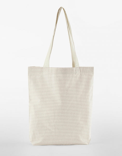Westford Mill Striped Organic Cotton Tote