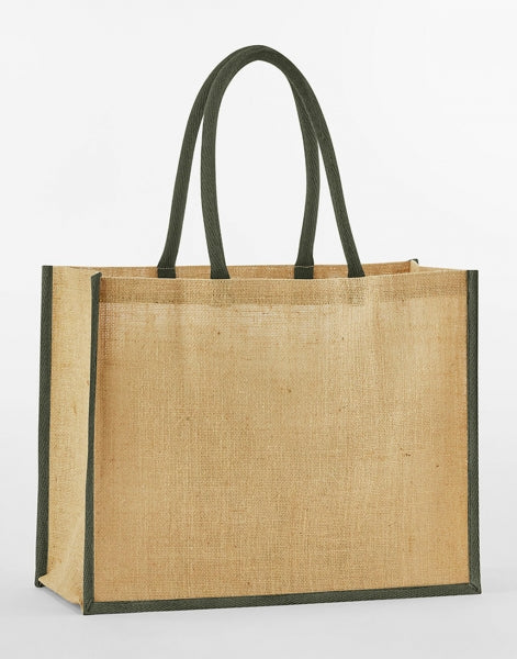 Westford Mill Natural Starched Jute Classic Shopper