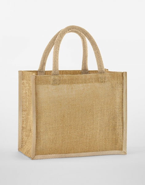 Westford Mill Natural Starched Jute Midi Tote