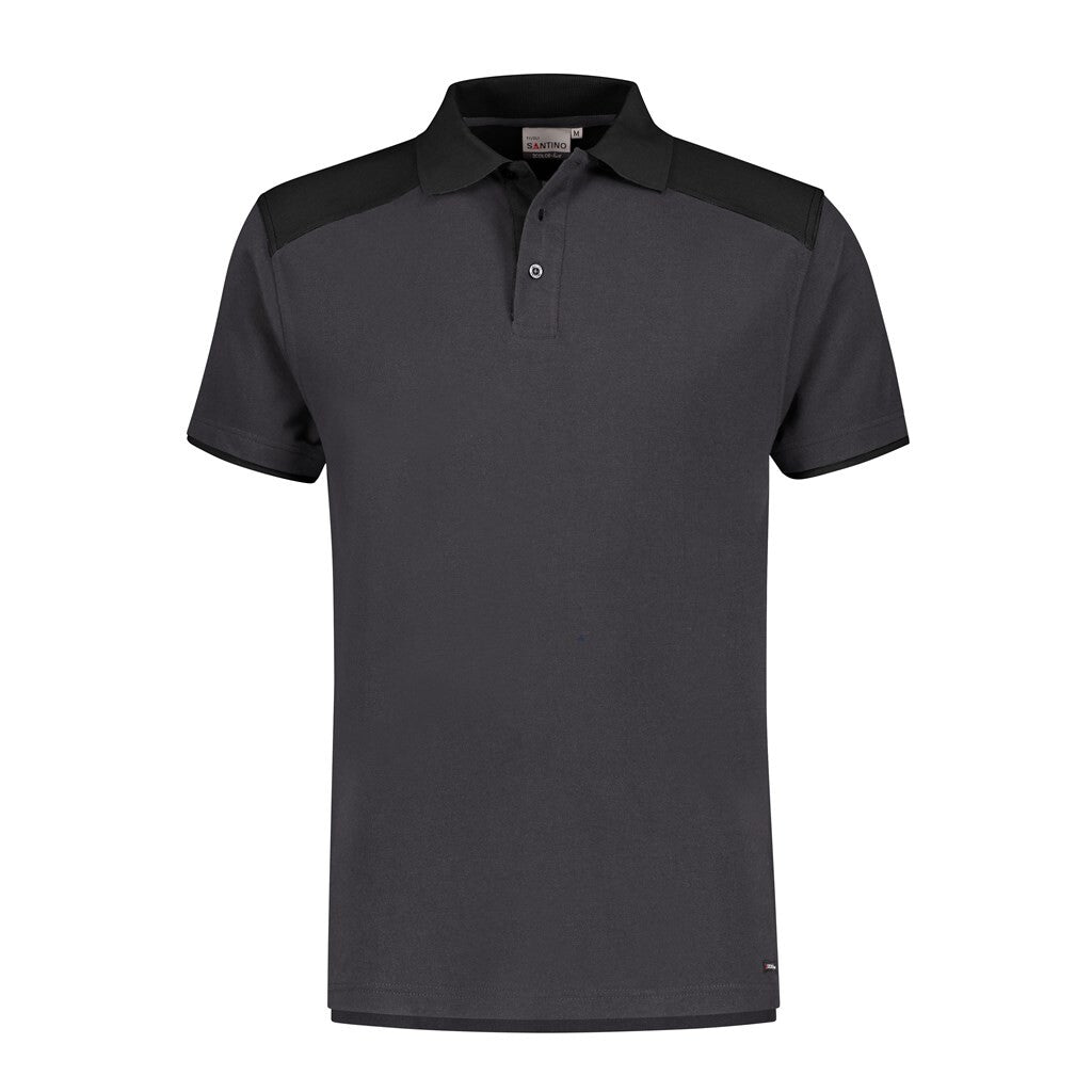 Santino antino Poloshirt Tivoli - Graphite / Black - XXL