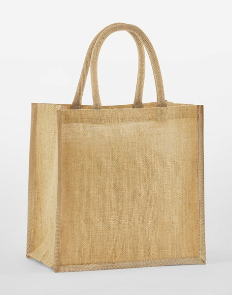 Westford Mill Natural Starched Jute Mini Gift Bag
