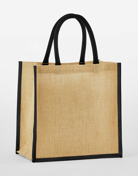 Westford Mill Natural Starched Jute Mini Gift Bag