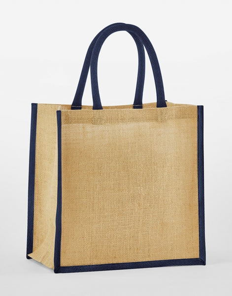 Westford Mill Natural Starched Jute Mini Gift Bag