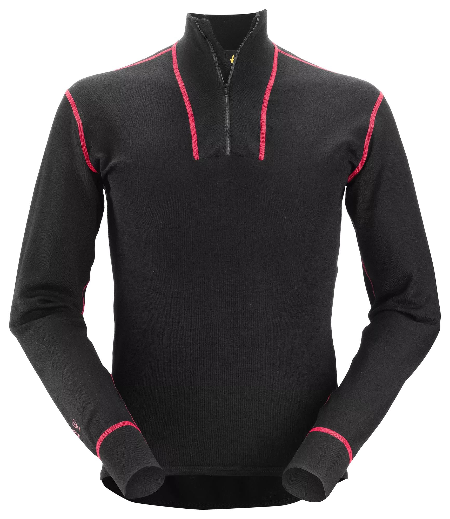 Snickers ProtecWork, Half Zip Wool Long Sleeve Shirt