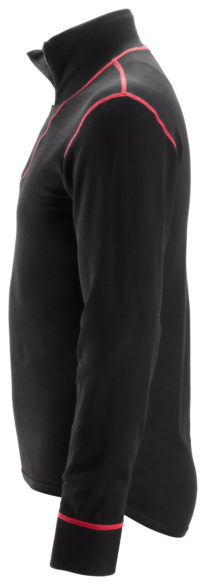 Snickers ProtecWork, Half Zip Wool Long Sleeve Shirt