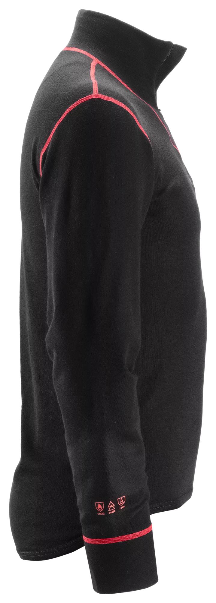 Snickers ProtecWork, Half Zip Wool Long Sleeve Shirt