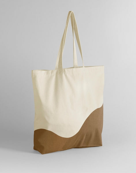 Westford Mill Organic Cotton Wave Print Maxi Tote