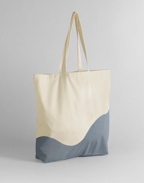 Westford Mill Organic Cotton Wave Print Maxi Tote