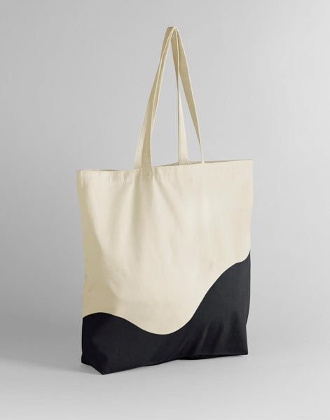 Westford Mill Organic Cotton Wave Print Maxi Tote