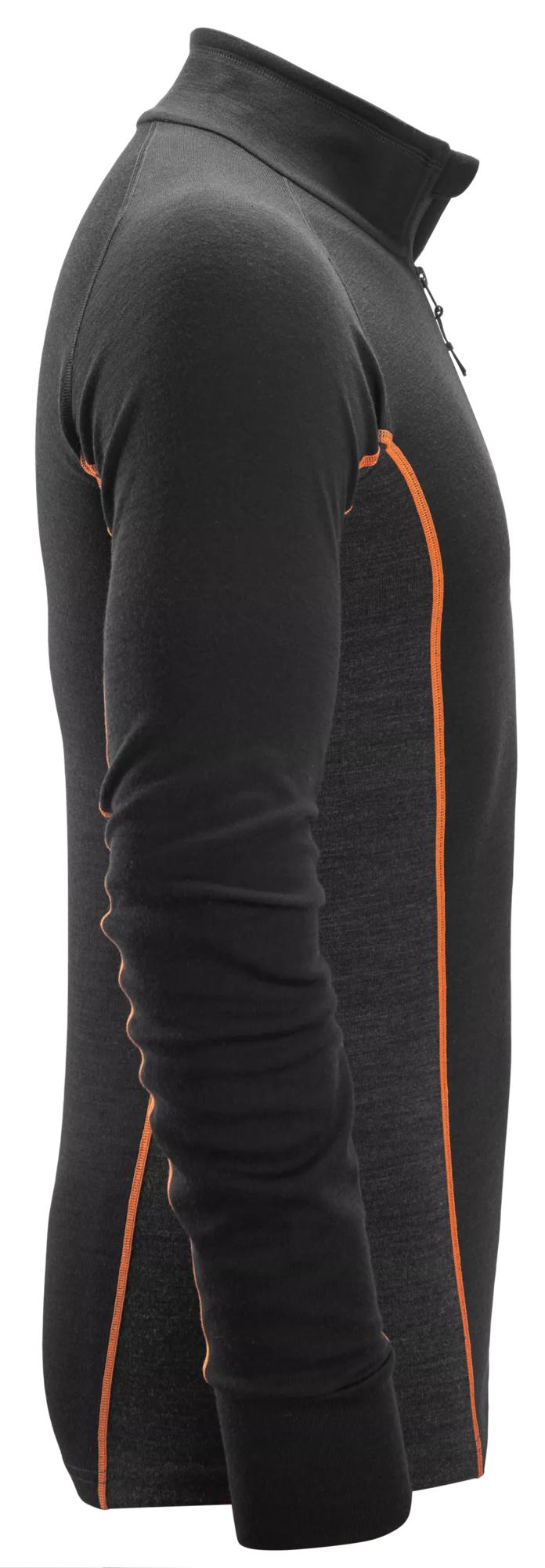 Snickers Merino Base Layer, Stay Warm Half-Zip Top