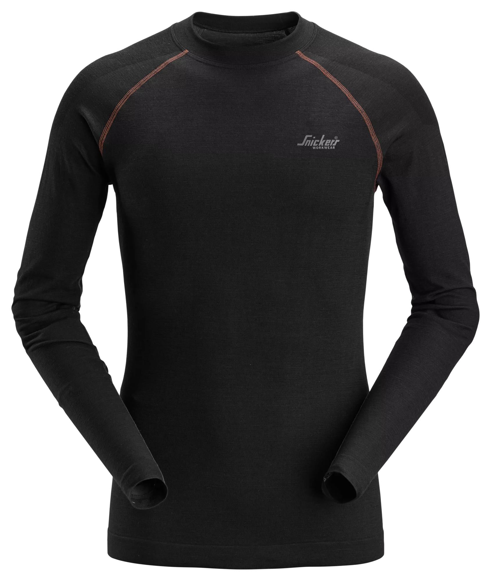 Snickers Seamless Base Layer, Heat Regulating Wool Top