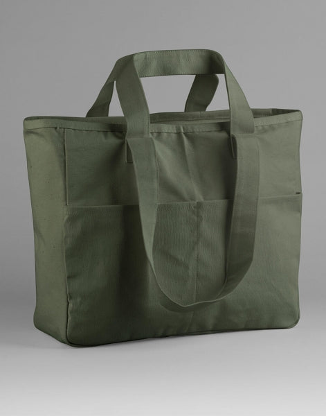 Westford Mill Double Handle Cargo Pocket Tote