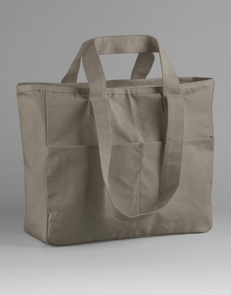 Westford Mill Double Handle Cargo Pocket Tote