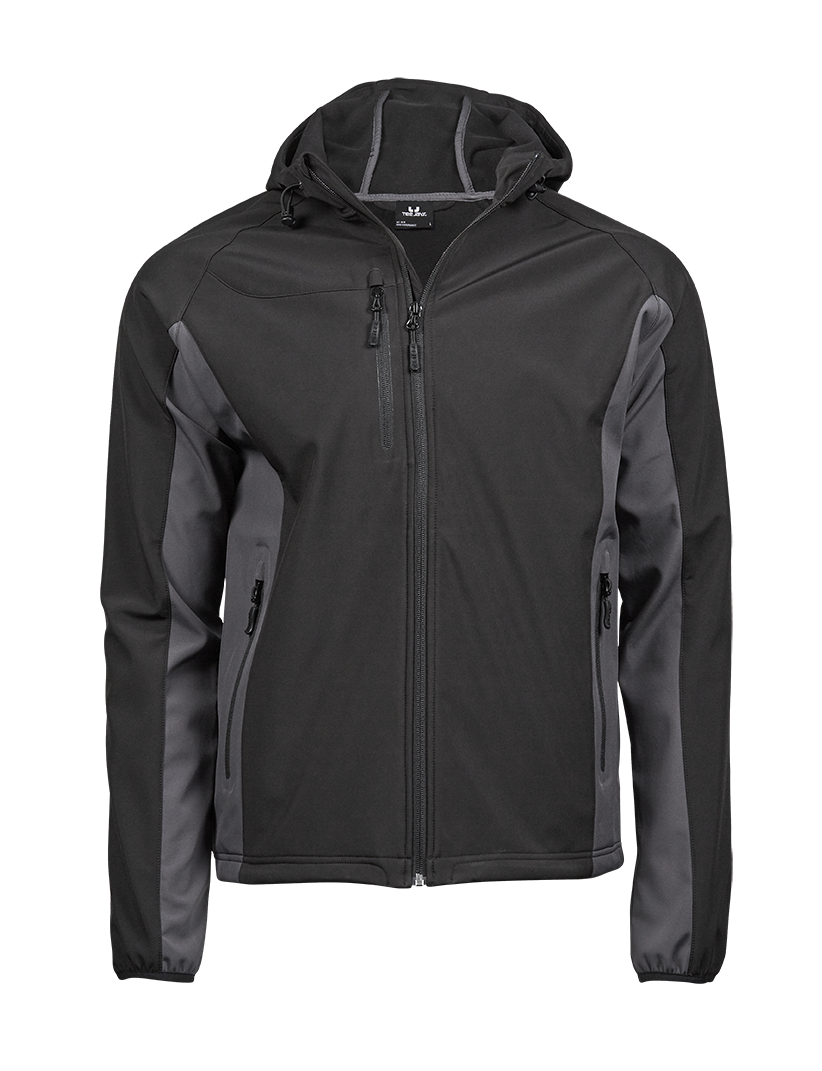 Teejays Hooded Lightweight Performance Softshell