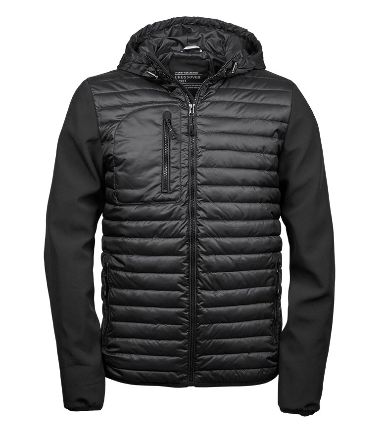 Teejays Hooded Crossover Jacket