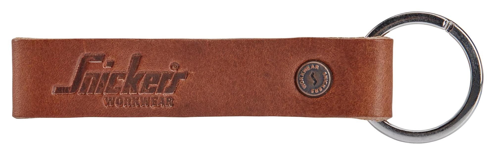 Snickers Leather Keyring