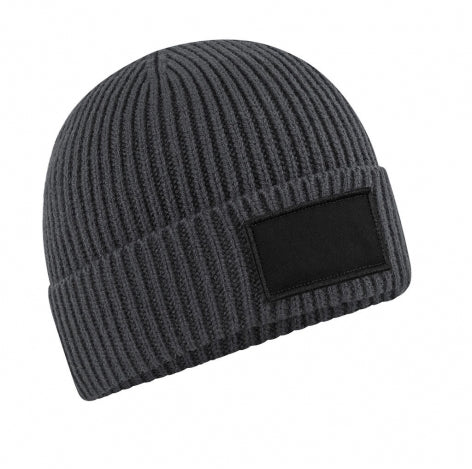 Beechfield Fashion Patch Beanie