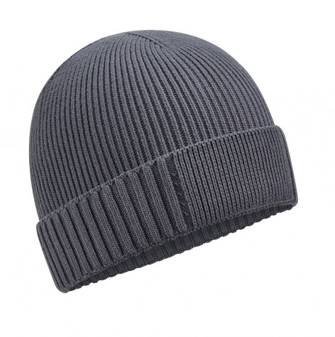 Beechfield Organic Cotton Engineered Patch Beanie