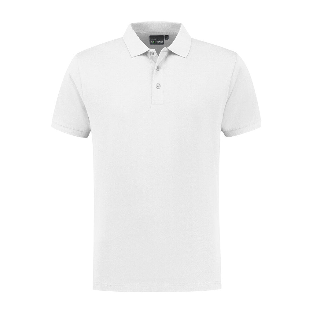 Santino antino Poloshirt Mathias - White - XXL