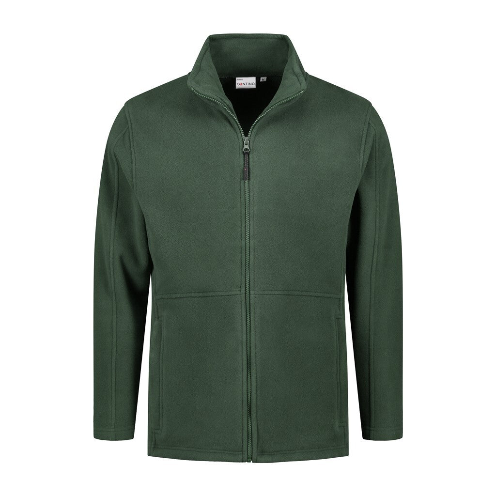 Santino antino Fleecejack Bormio - Dark Green - XXL