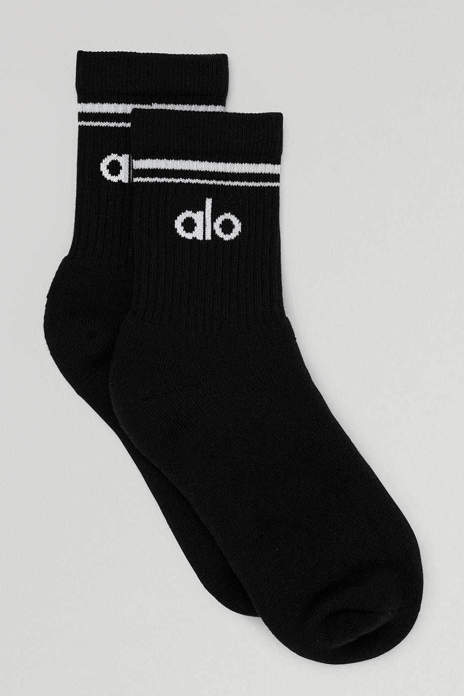 Alo Unisex Half-Crew Throwback Sock