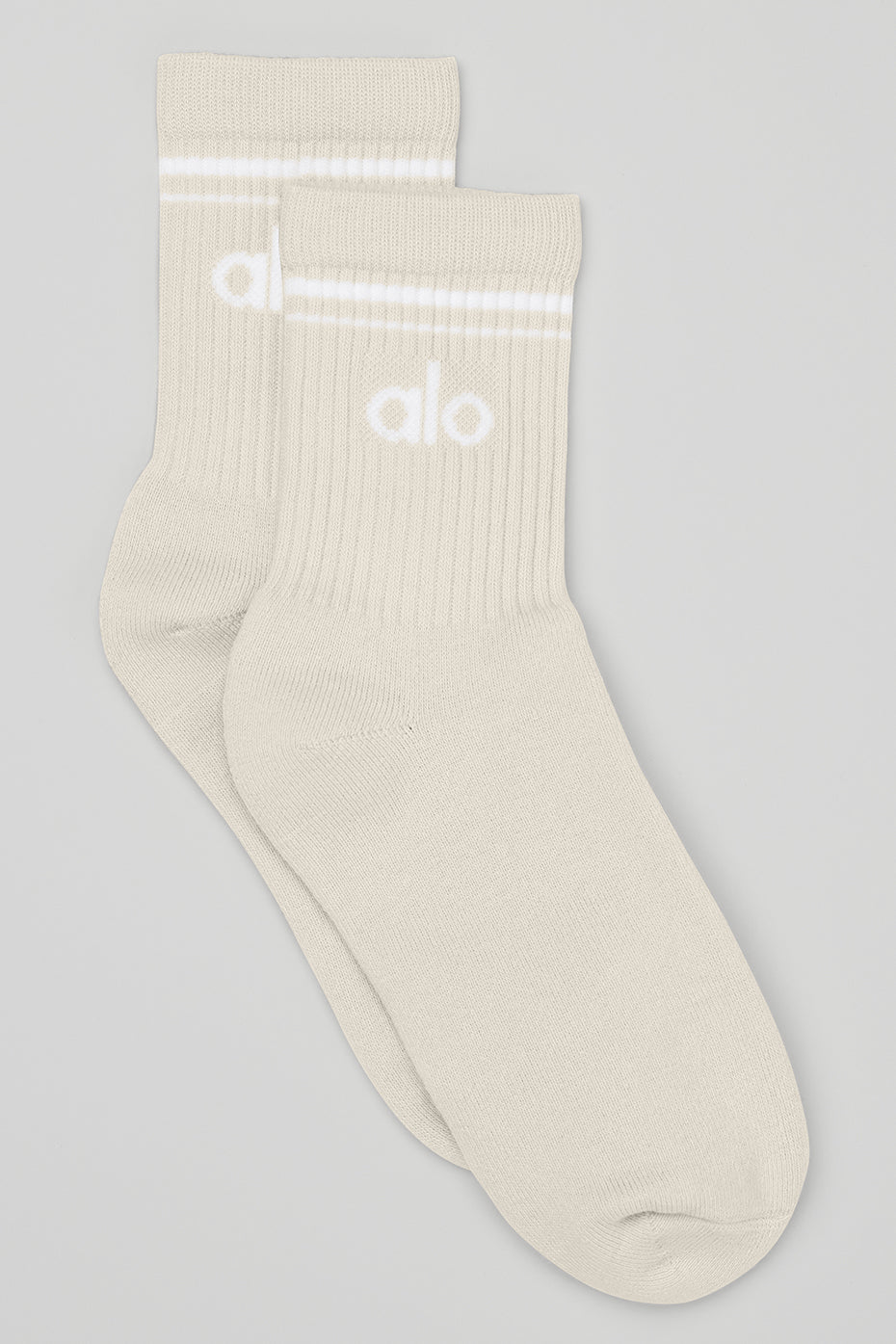Alo Unisex Half-Crew Throwback Sock