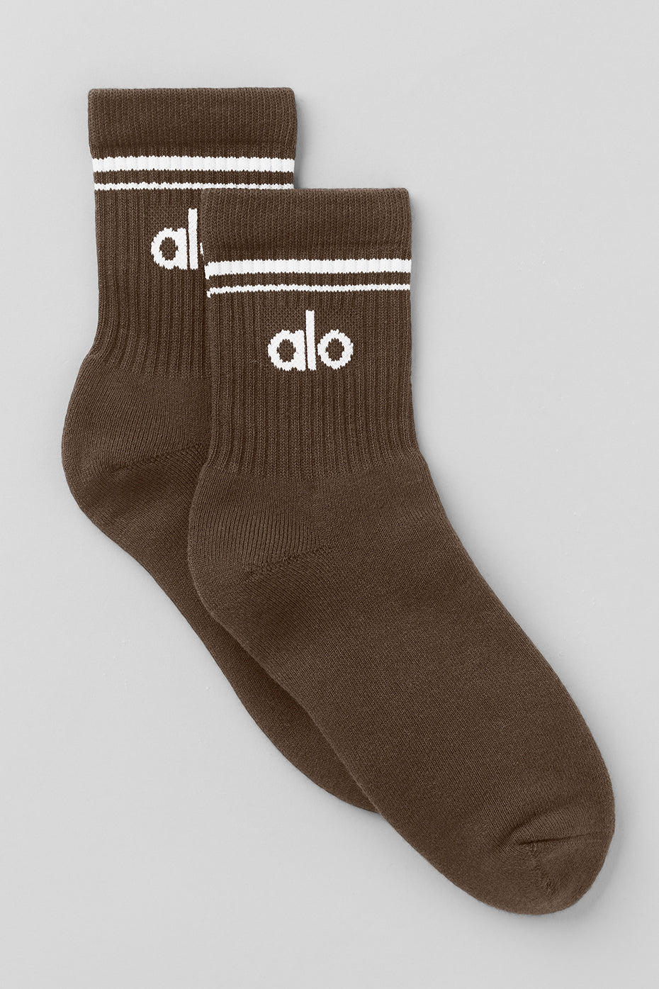 Alo Unisex Half-Crew Throwback Sock