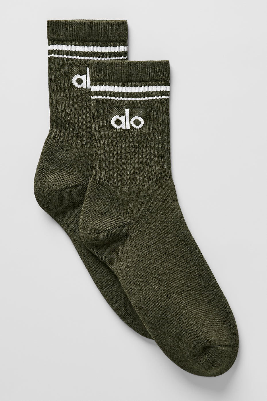 Alo Unisex Half-Crew Throwback Sock