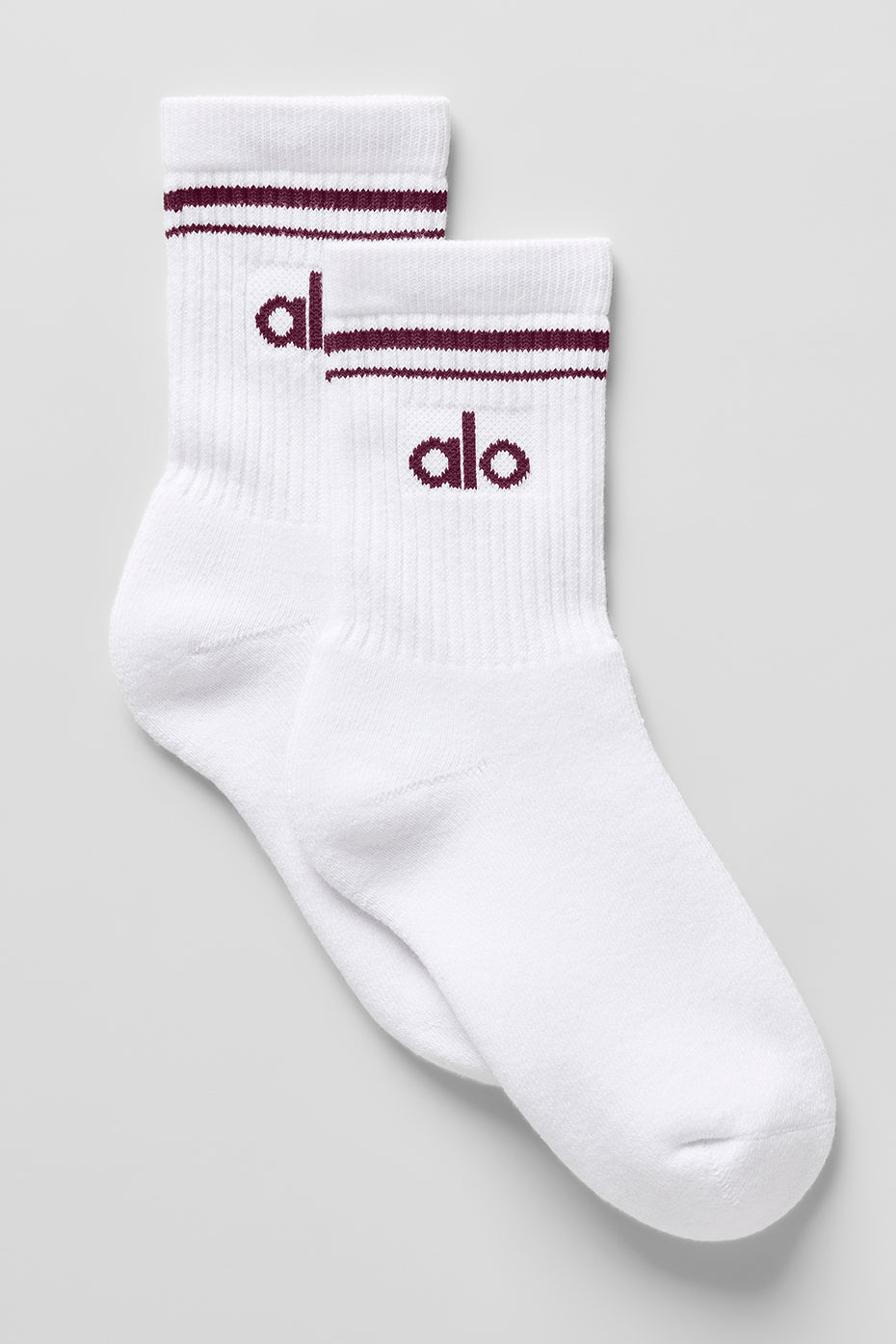 Alo Unisex Half-Crew Throwback Sock