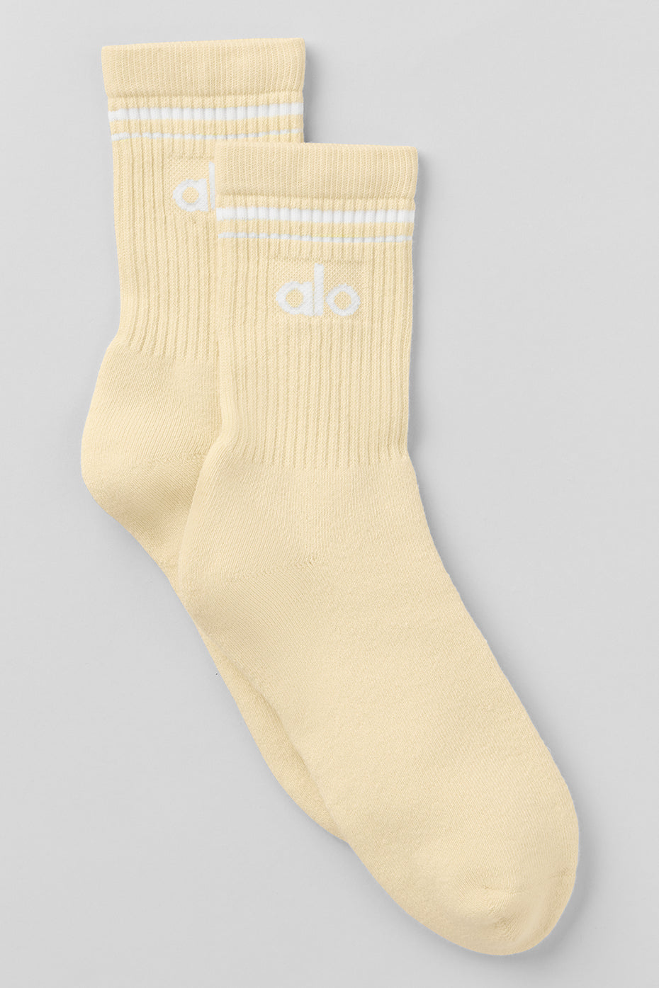 Alo Unisex Half-Crew Throwback Sock