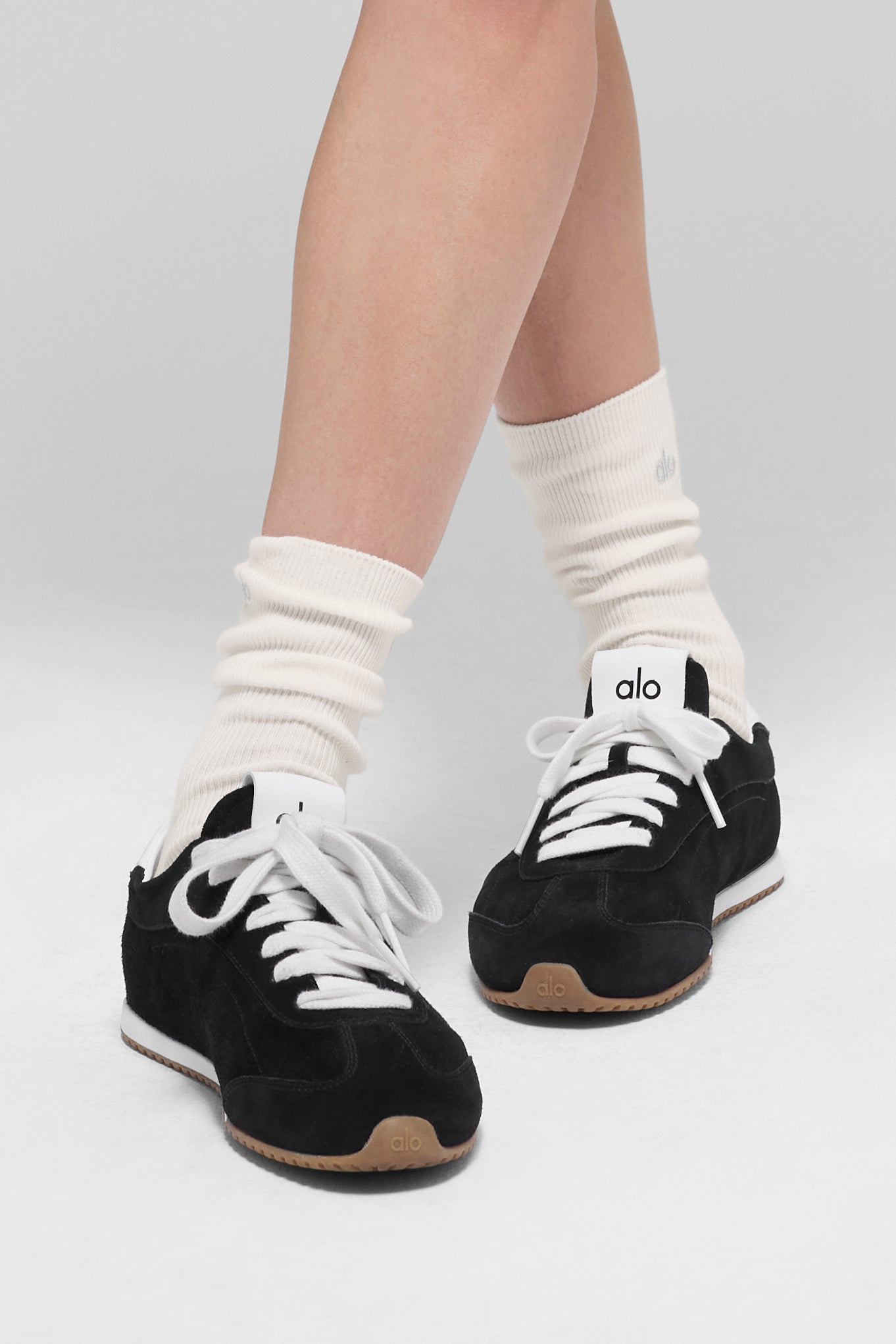 Alo Unisex Half-Crew Understated Sock