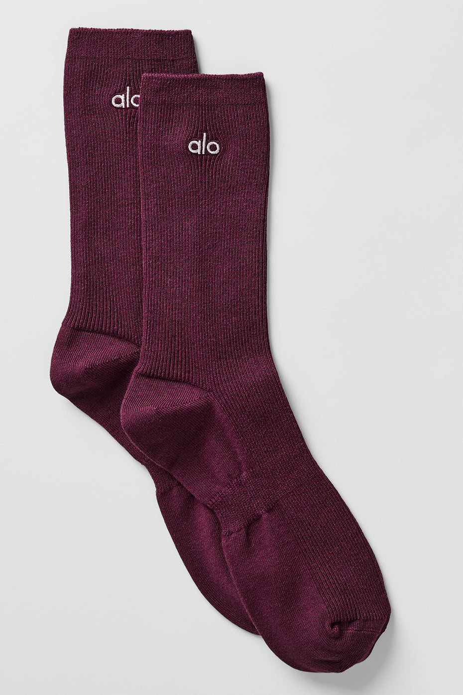 Alo Unisex Half-Crew Understated Sock