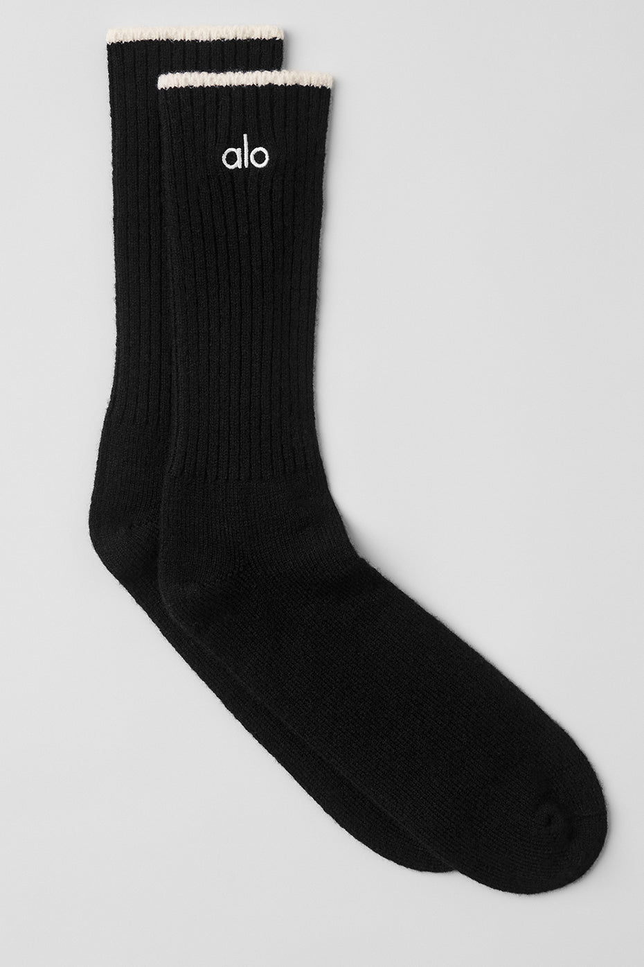 Alo Unisex Wool Cashmere Light Frosted Sock