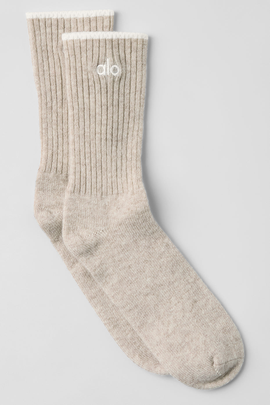 Alo Unisex Wool Cashmere Light Frosted Sock