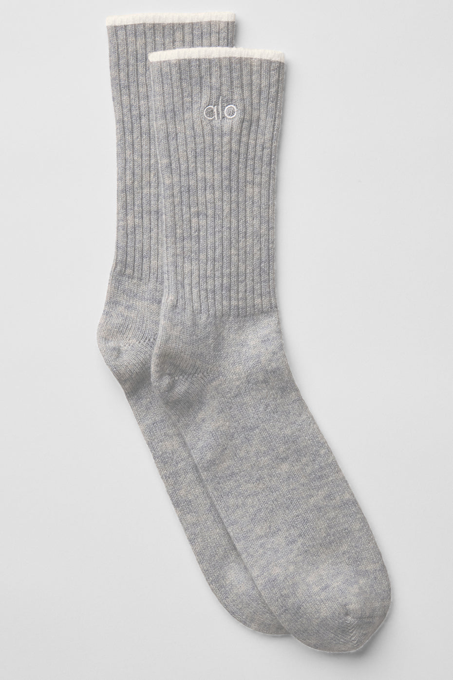 Alo Unisex Wool Cashmere Light Frosted Sock