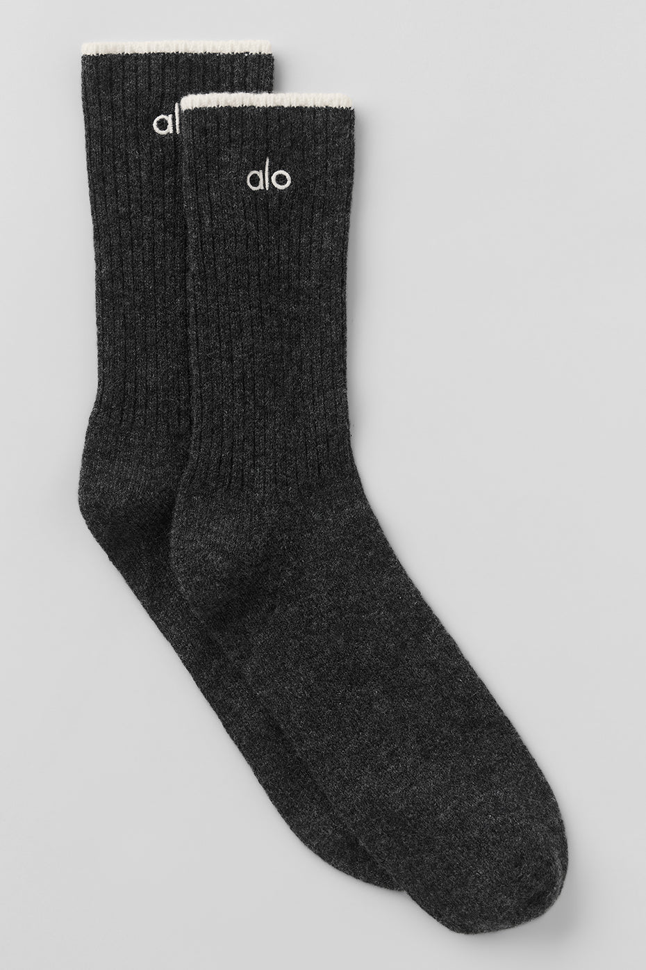 Alo Unisex Wool Cashmere Light Frosted Sock