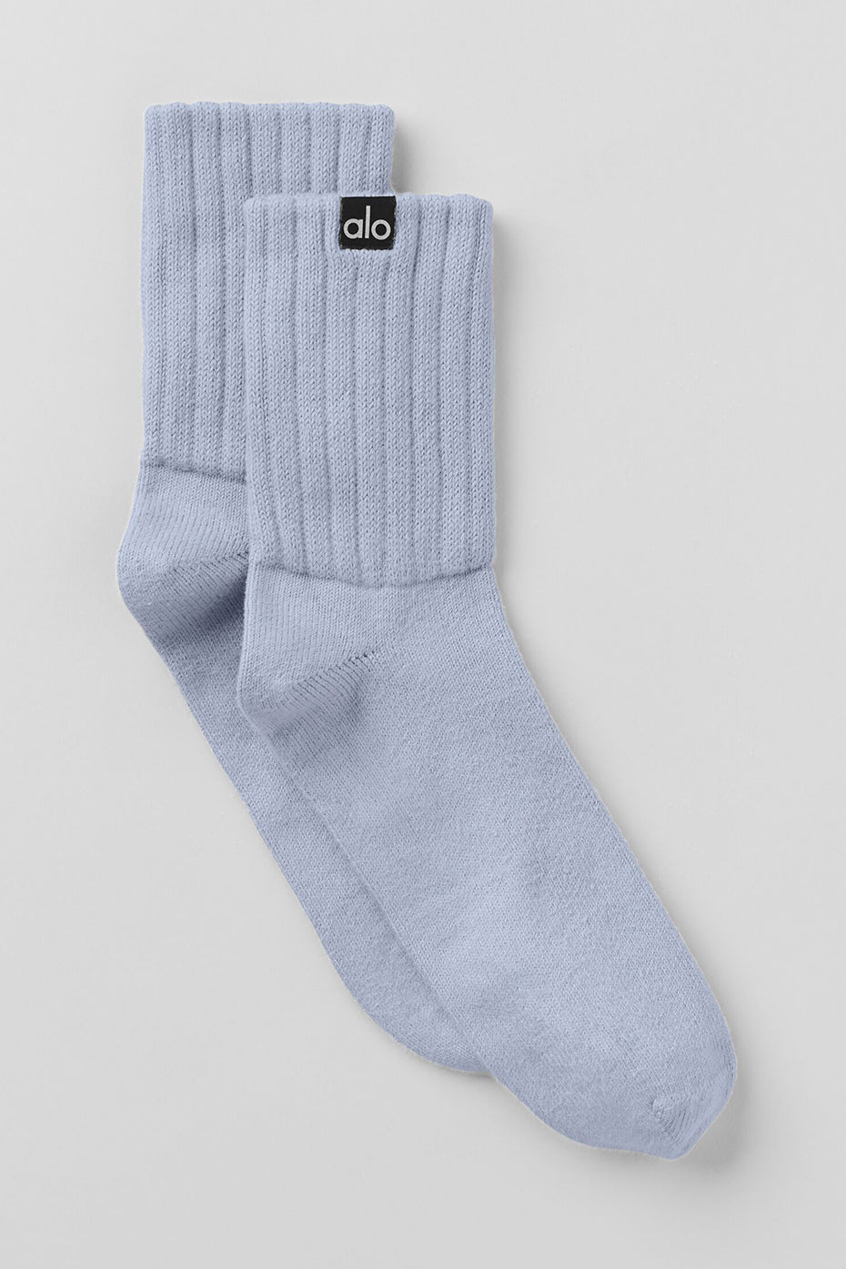 Alo Unisex Half-Crew Scrunch Sock