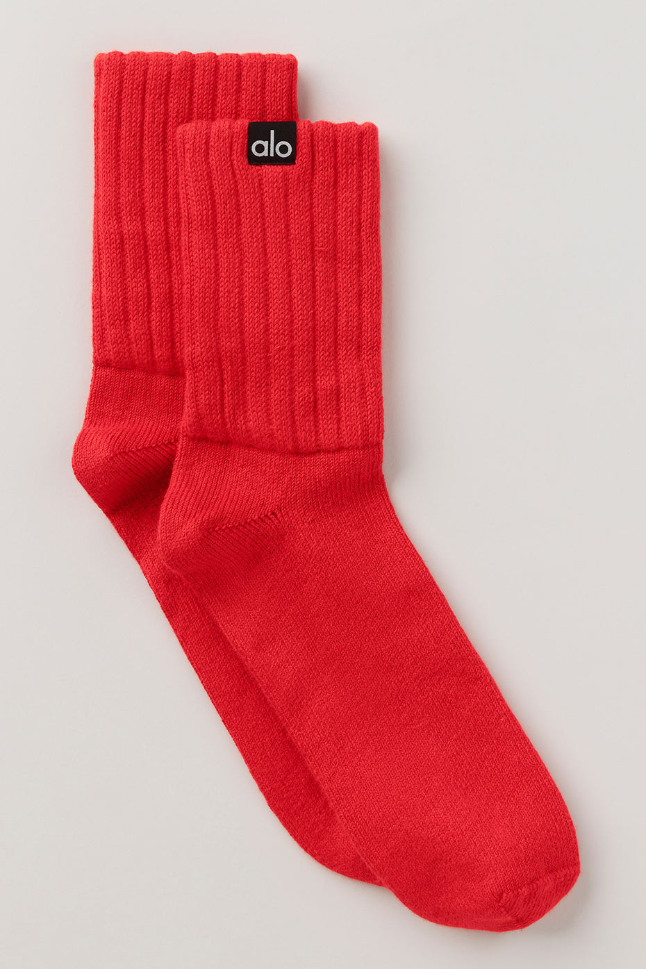 Alo Unisex Half-Crew Scrunch Sock