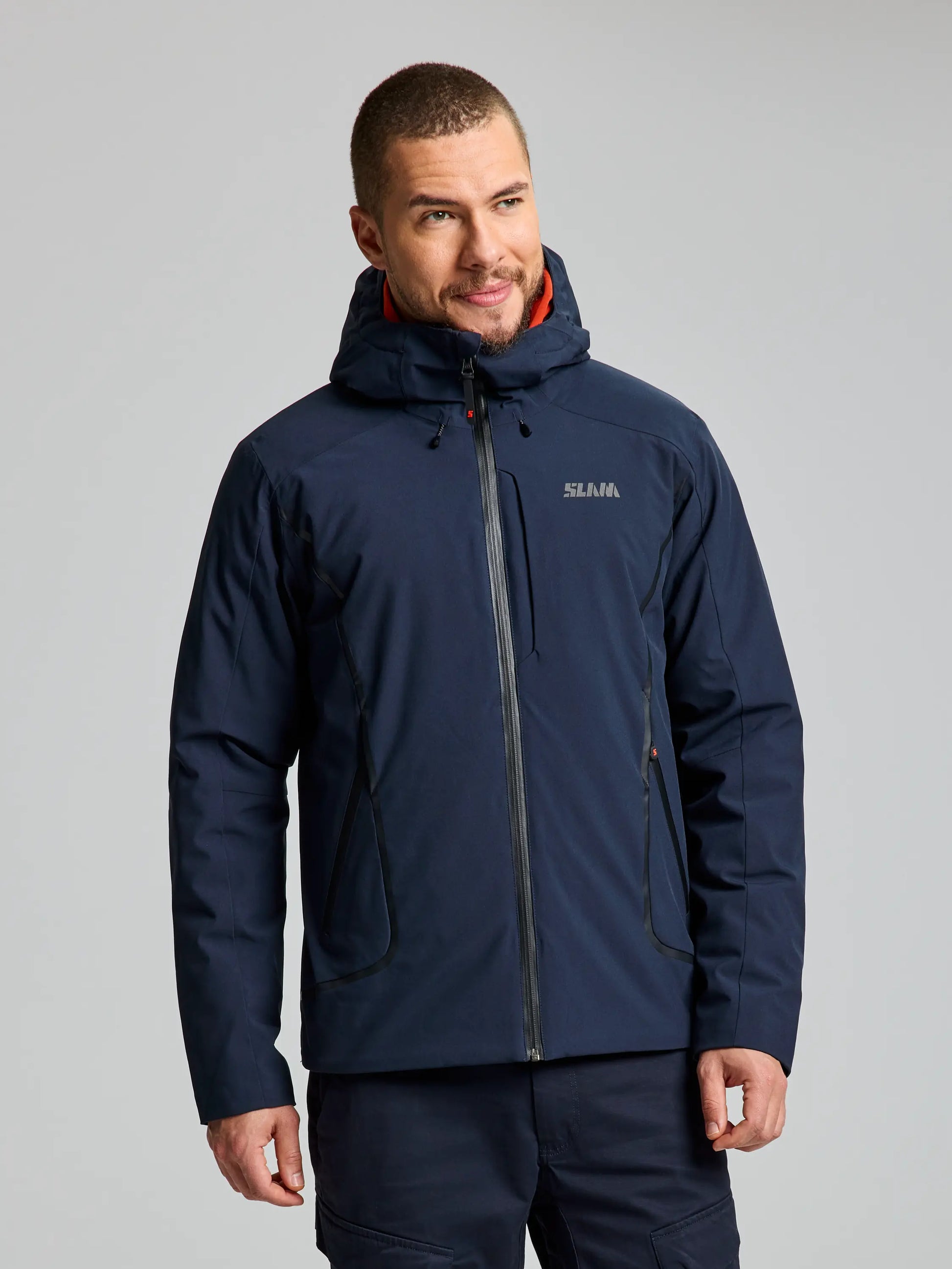SLAM ACT HOODED INS JKT