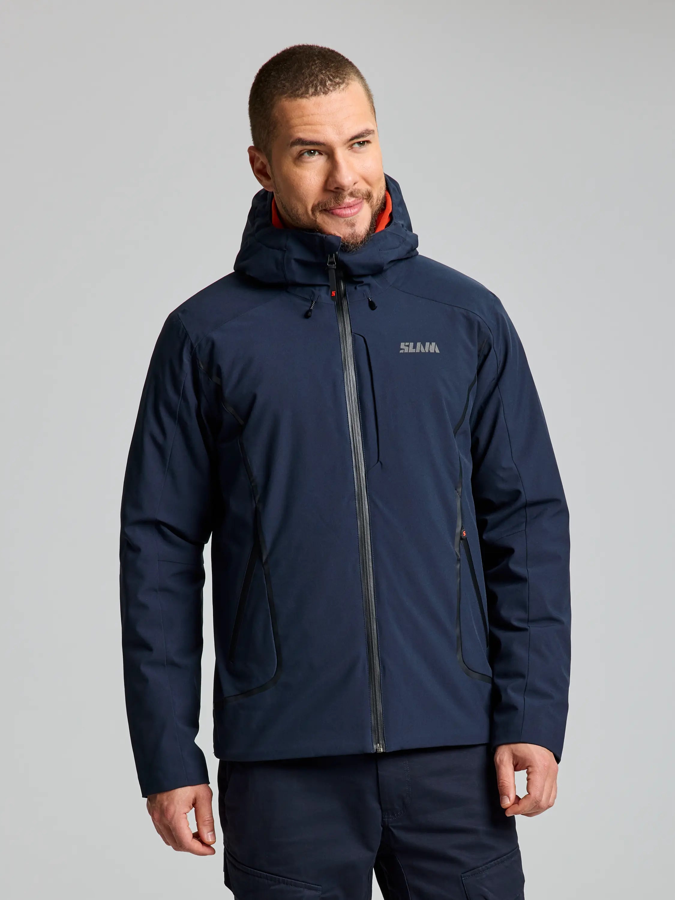SLAM ACT HOODED INS JKT