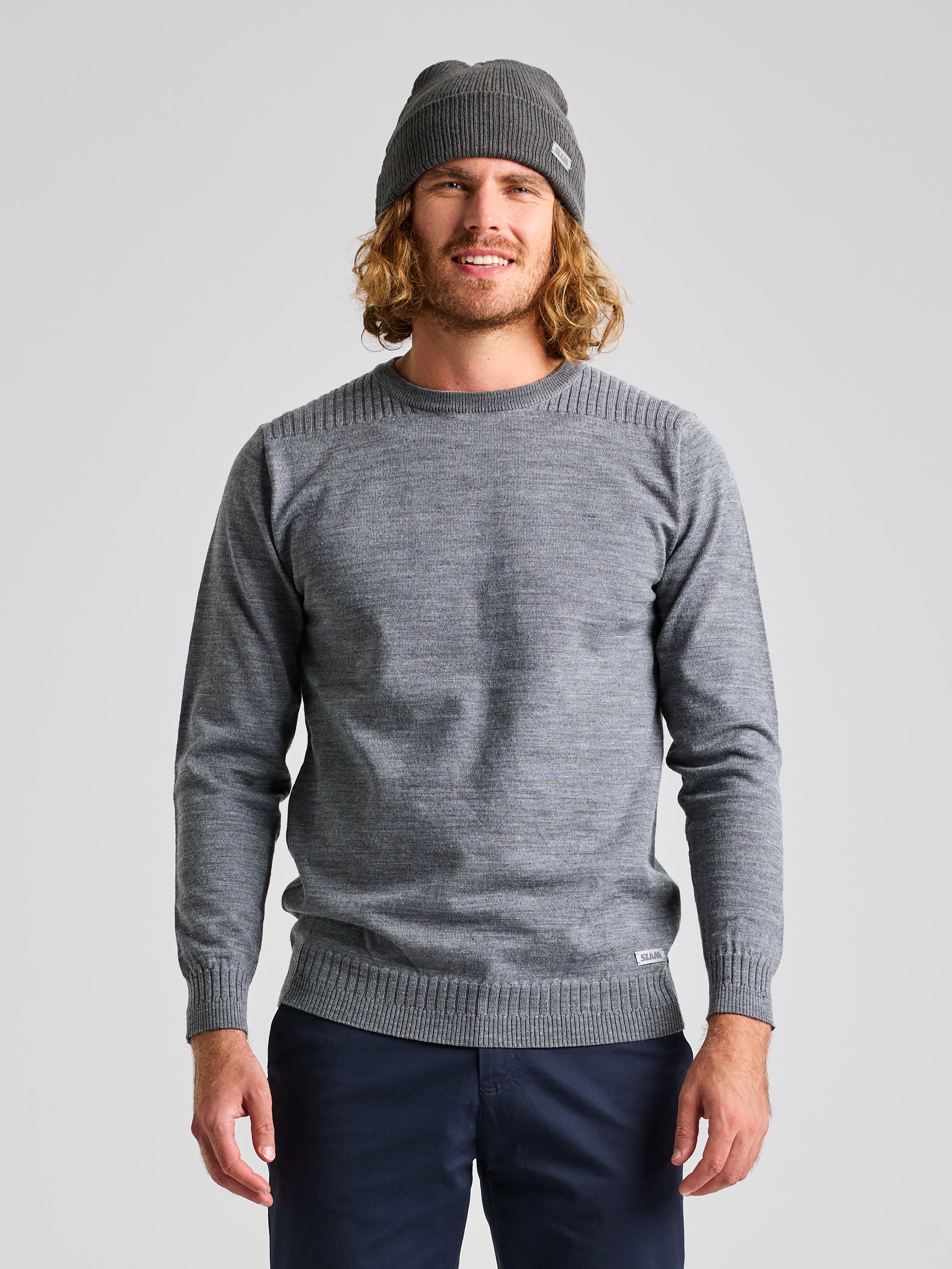 SLAM SEAWOOL CREWNECK