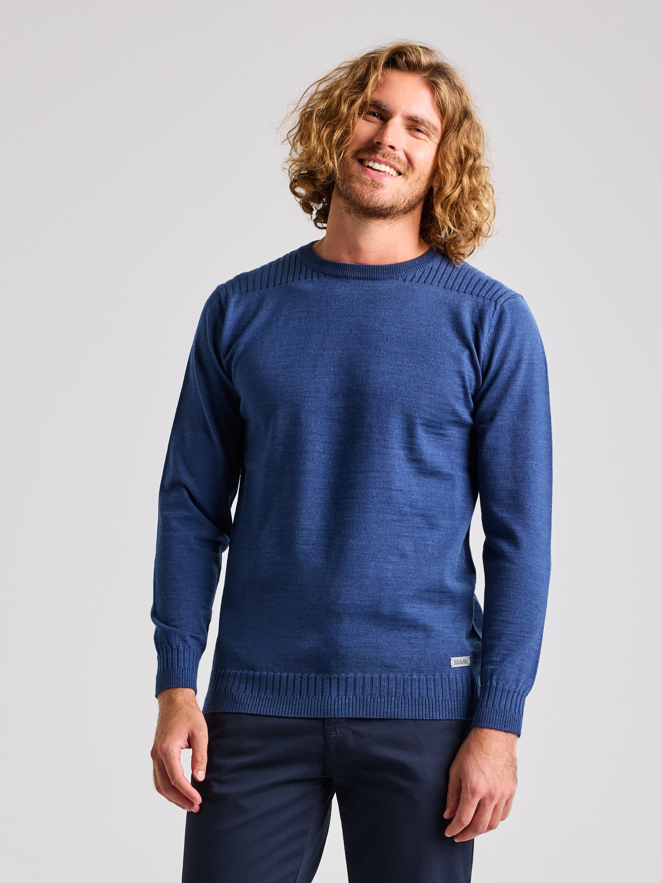 SLAM SEAWOOL CREWNECK
