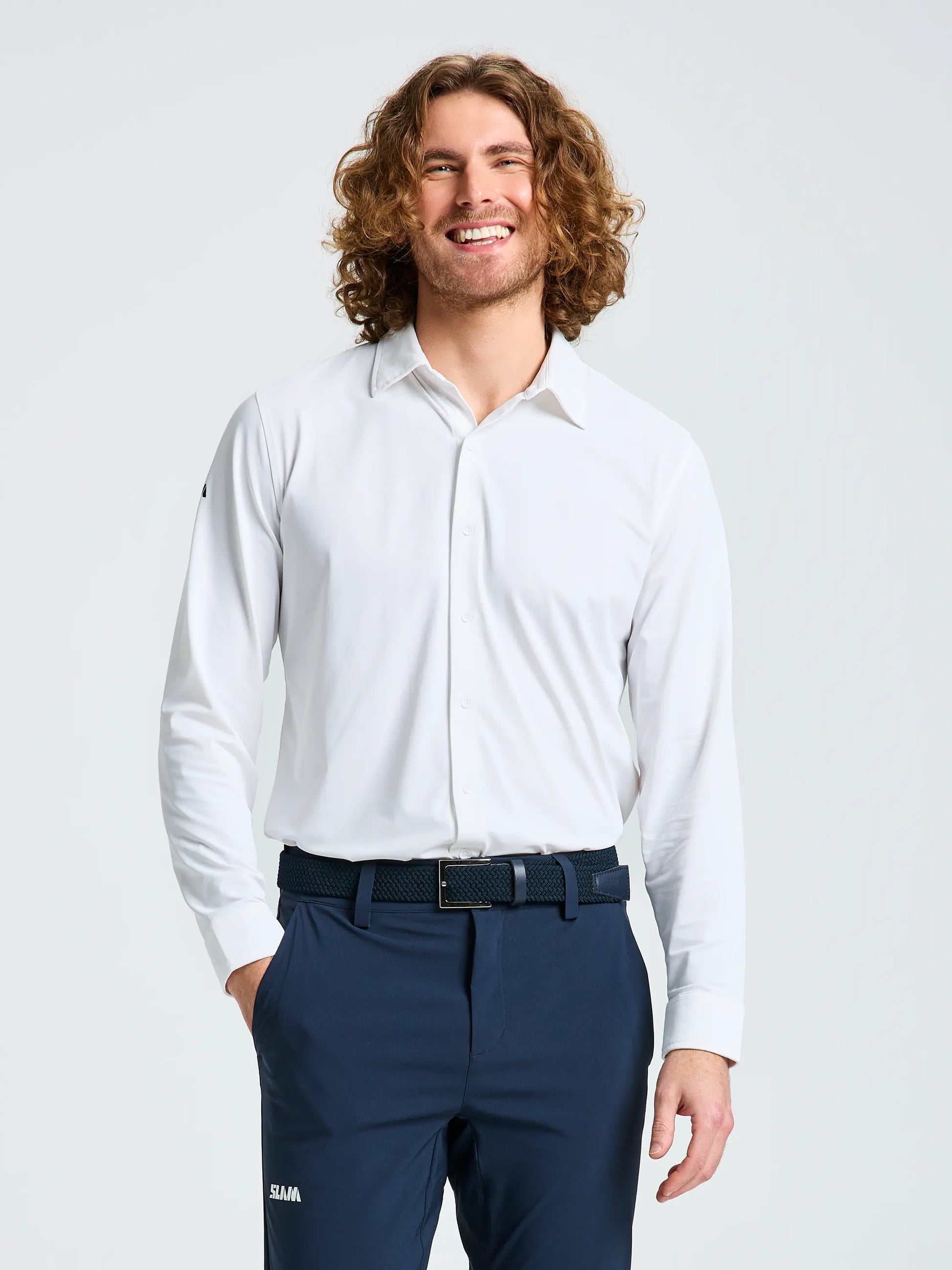 SLAM TECH PIQUE SHIRT LS