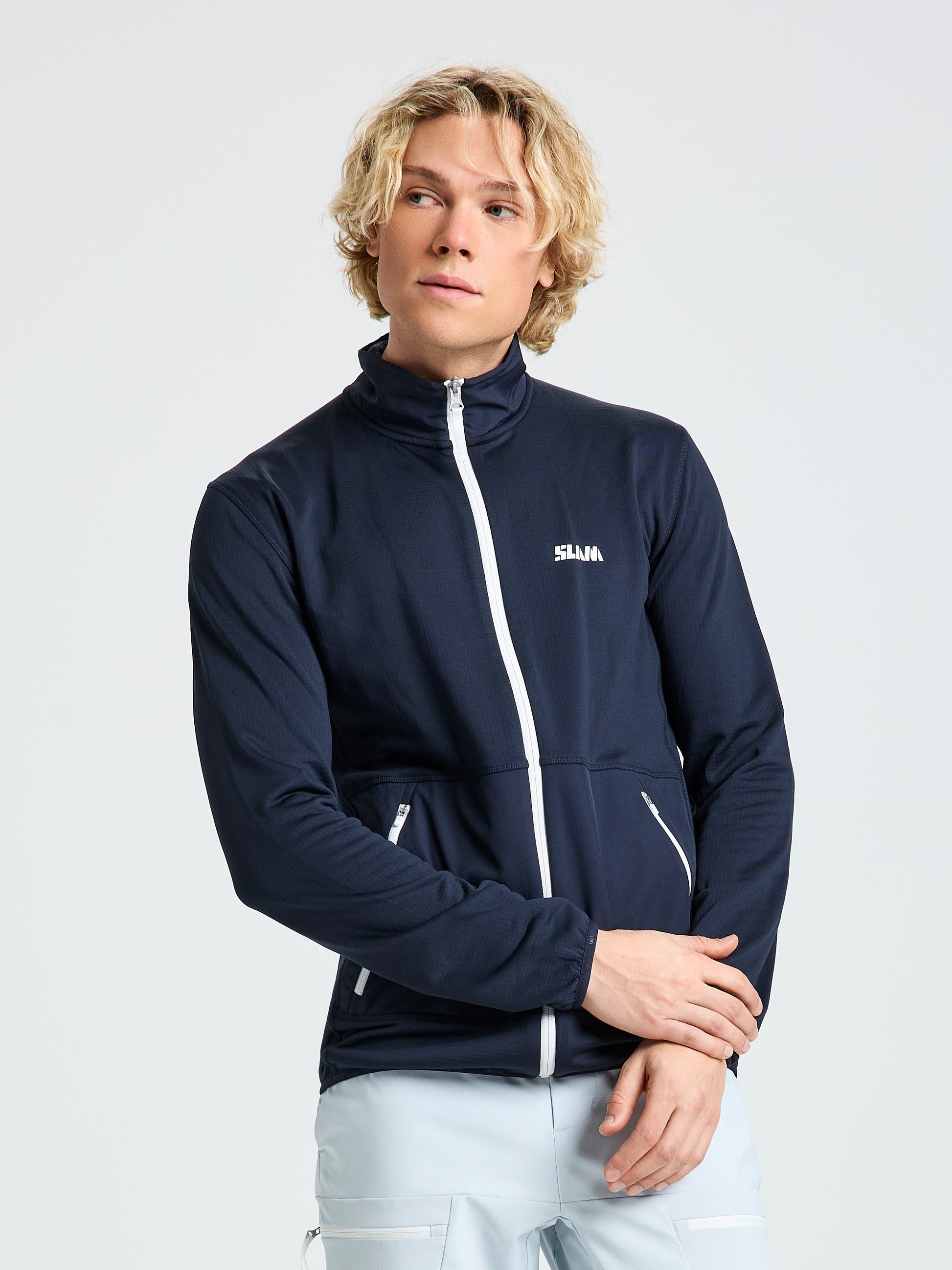 SLAM ALTURA FZ LGT GRID FLEECE